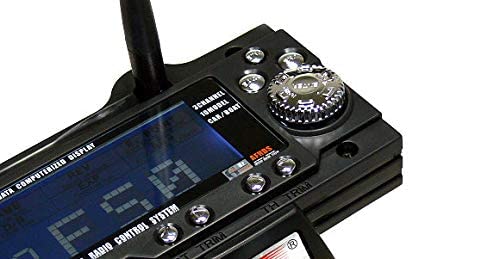 Flysky FS-GT3B RC Transmitter with FS-GR3E Receiver, 2.4GHz 3 Channels Remote Controller and 3 Channels Receiver for RC Car Boat