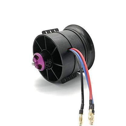 Powerfun EDF 90mm 12 Blades Ducted Fan with RC Brushless Motor 1450KV with ESC 120A(5~8S) Balance Tested for EDF 6S RC Jet Airplane