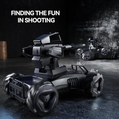 Veeniix V997 RC Big Monster Truck : 4X4 Large Off-Road RC Car for Adults,1:10 Large RC Car, Educational STEM Car & Programming & Water Bombs Battle,120Mins Play Time for Adults and Age 14+ (Black)
