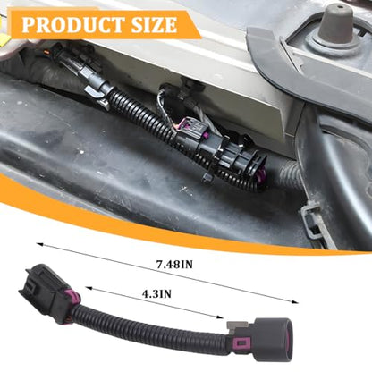 Car Engine Start Stop Deactivating Wiring Harness, Vehicle Start & Stop Disable/Eliminator/Delete/Disabler Wire Harness, Auto Replace Accessory, Compatible with XT5 Equinox Malibu (Large) - color: Large