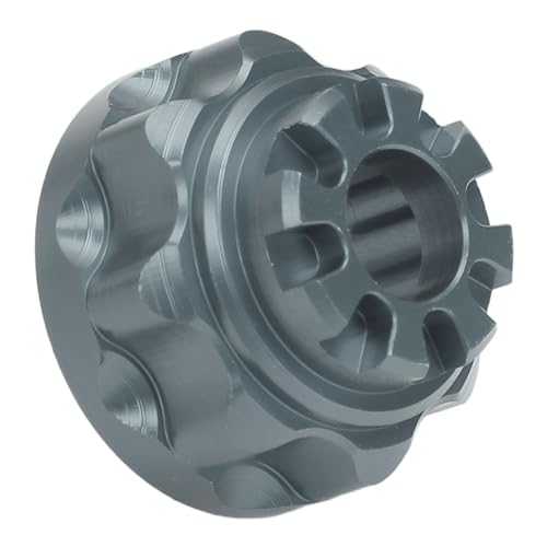 VGEBY Aluminum Alloy RC Car Differential Case Upgrade Parts Accessories Universal Fit Front Rear with High Hardness Metal Design, 1/10 RC Car (Gray), VGEBYpvo7xdg8q5-13