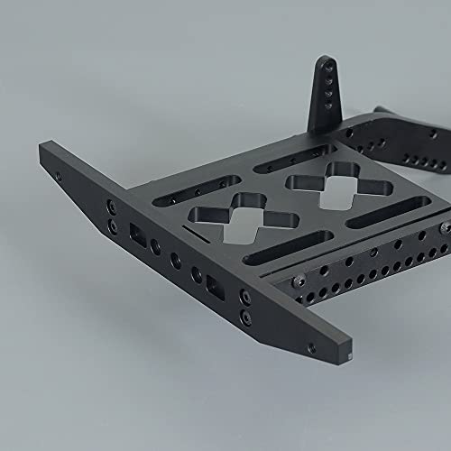 RC Repair Tool Metal Chassis Set Rails Frame with Shock Towers Leaf Springs Mounting Holes for 1/10 RC Crawler Axial SCX10 D90 TF2 B5 Upgrade