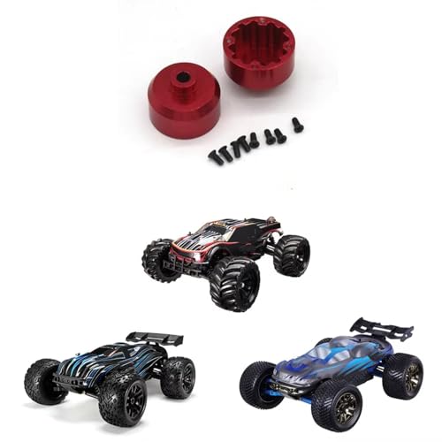 Compatible with JLB for Racing for Cheetah 11101 21101 J3 for Speed 1/10 RC Car Parts 2Pcs Metal Differential Housing Diff Case EA1048 RC Assortment