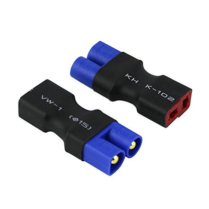 4pcs T-Plug Style to EC3 Male Female RC Connector Adapter(E07-4)