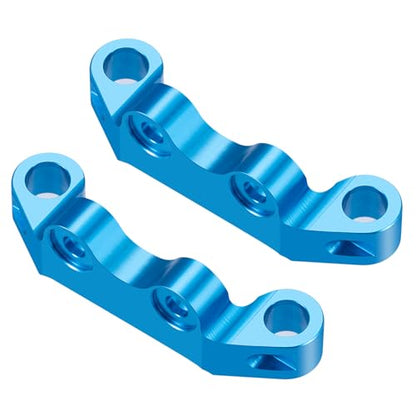 TT02 Aluminum Upper Suspension Arm Mount Fixed Holder Compatible with Tamiya TT02 1/10 RC On Road Touring Car Upgrade Replacement Parts (TT02 Upper Suspension Arm Mount) - color: Tt02 Upper Suspension Arm Mount