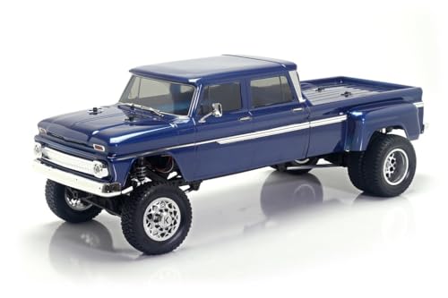 Helidirect CEN Racing Sicario 1/10 RTR 4WD Custom Dually RC Truck DL-Series - Remote Control Car for Adults, Waterproof and All Terrain Capabilities - 1/10 Scale RTR (Blue Galaxy) - color: Blue Galaxy