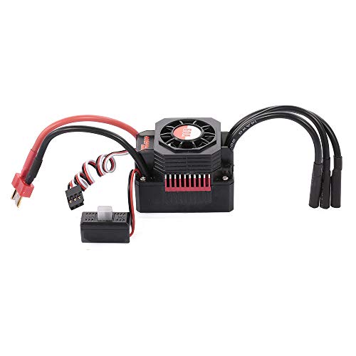 GoolRC Surpass Hobby 3650 Brushless Motor and ESC Combo, 3900KV Brushless Motor and 60A ESC for 1/10 Scale RC Car Truck Indispensable Accessory for Modification Enthusiasts