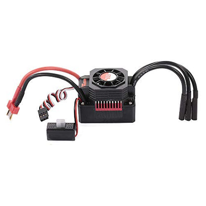 GoolRC Surpass Hobby 3650 Brushless Motor and ESC Combo, 3900KV Brushless Motor and 60A ESC for 1/10 Scale RC Car Truck Indispensable Accessory for Modification Enthusiasts