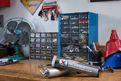 Valvoline Moly-Fortified Gray Full Synthetic Grease 14.1 OZ Cartridge - size: 14.1 OZ Cartridge