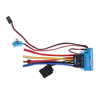 HUIOP 1/8 Car ESC, 120A Brushless Speed Controller ESC for 1/8 1/10 1/12 Car Crawler