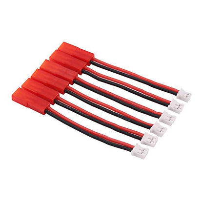6pcs JST to PH 2P for E-Flite 120 SR to Blade mCP-X (Ultra Micro) Lipo Battery Adapter Cables(C166-6)
