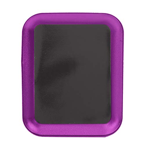 RC Screw Tray Magnetic Parts Holder Small Screw Organizer Storage Tray with Aluminum Alloy for Fuel Vehicle Parts Tools (Violet) - color: Violet