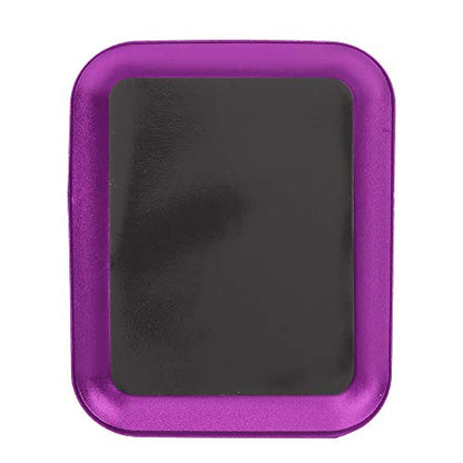 RC Screw Tray Magnetic Parts Holder Small Screw Organizer Storage Tray with Aluminum Alloy for Fuel Vehicle Parts Tools (Violet) - color: Violet