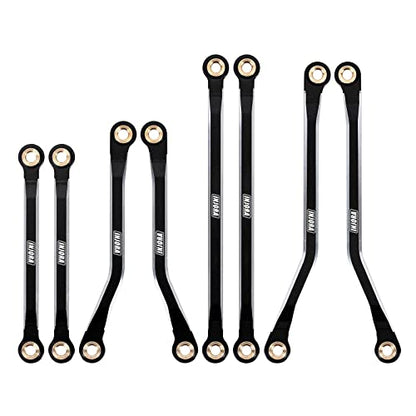 INJORA Aluminum High Clearance Link for 1/18 TRX4M Defender Bronco（Black）