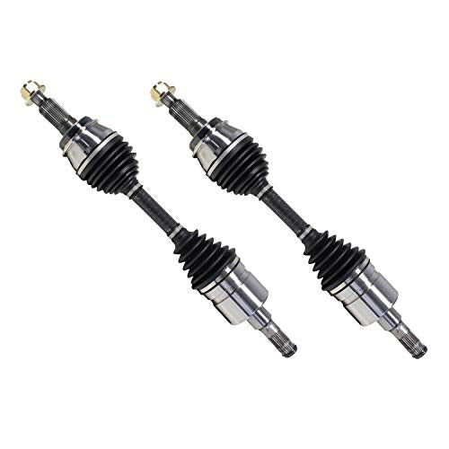 Front CV Axle Shaft Assembly Set Compatible with Hummer H3 2006 2007 2008 2009 2010 H3T 2009 2010 Front Driver Passenger Side 3.5L 3.7L 5.3L L5 V8 AWD 4WD CV Joint Axle Front Left Right Axles - size: NCV10244_NCV10244/Pair
