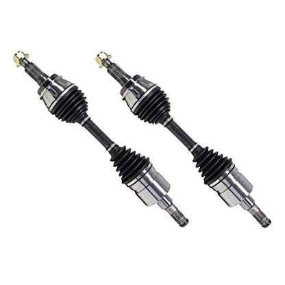 Front CV Axle Shaft Assembly Set Compatible with Hummer H3 2006 2007 2008 2009 2010 H3T 2009 2010 Front Driver Passenger Side 3.5L 3.7L 5.3L L5 V8 AWD 4WD CV Joint Axle Front Left Right Axles - size: NCV10244_NCV10244/Pair