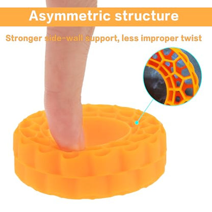 MEUS RACING Soft Silicone Rubber Inserts for 56-58mm 1.0" Tires (Soft) - color: Soft