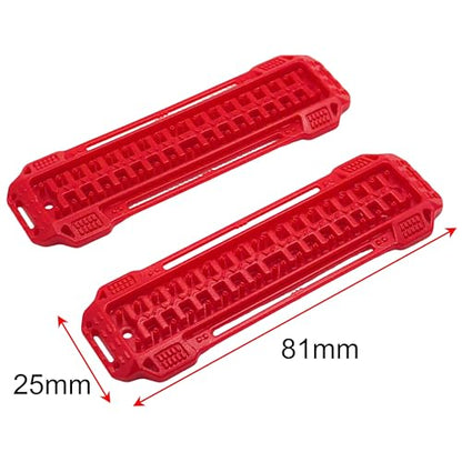 1:18 RC Roof Rack Upgrades Parts Accessories for 1/18 RC Crawler Car TRX4M FMS (Light & Roof Rack) - color: Light & Roof Rack