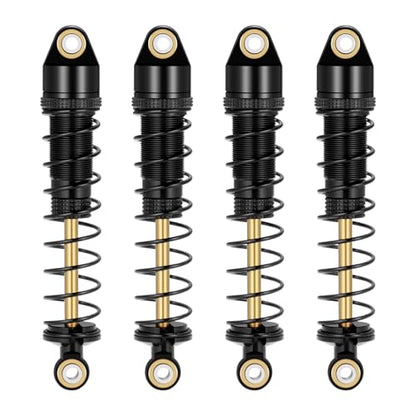 4Pcs Rc Metal Shock Absorber Damper For 1/10 CC01 TRX4 Axial SCX10 D90 D110 (80MM) - size: 80MM