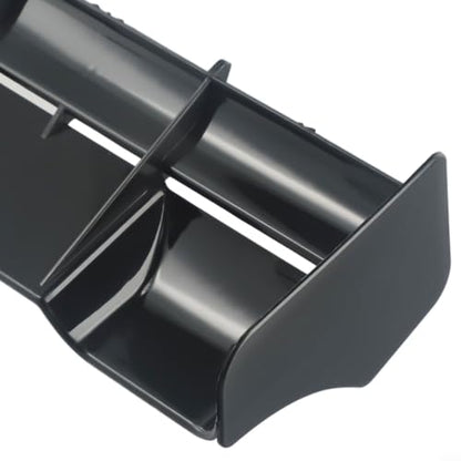 Black Plastic Rear Wing for 1:8 Buggy RC Car, 8.27x3.23 Inch Off-Road Truck Body Part Accessory