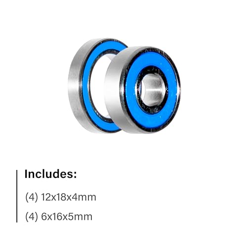 for Traxxas Maxx 4S (V1 and V2) 89086-4 - Wheel Hub Bearings Kit