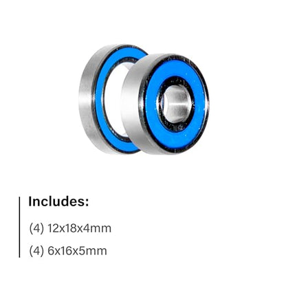 for Traxxas Maxx 4S (V1 and V2) 89086-4 - Wheel Hub Bearings Kit