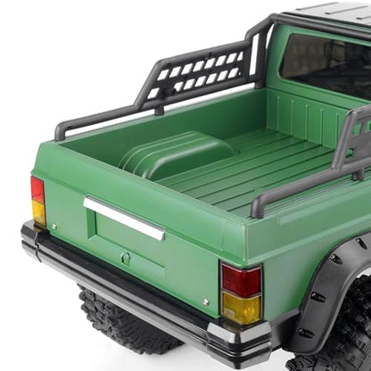 1/10 RC Crawler Hard Body Shell Kit - 313mm Wheelbase Cherokee Body for Axial SCX10, SCX10 II 90046, 90047 & TRX4 Kits (Pickup-Silver Gray) - color: Pickup-silver Gray