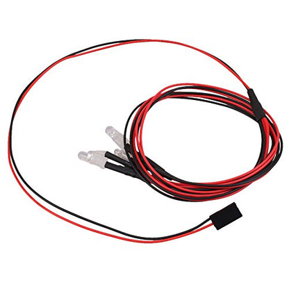 Durable 4 LED RC Car LED Light Kit RC Car Truck Headlight Taillight Replacement Parts