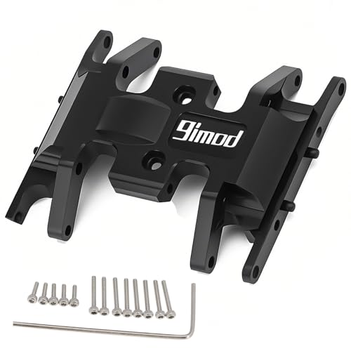 Aluminum Scx24 Skid Plate for 1/24 RC Crawler Upgrades Parts | Compatible with SCX24 Bronco,Gladiator,Deadbolt,C10 Aluminum Skid Plate for Chassis Transmission & Gearbox