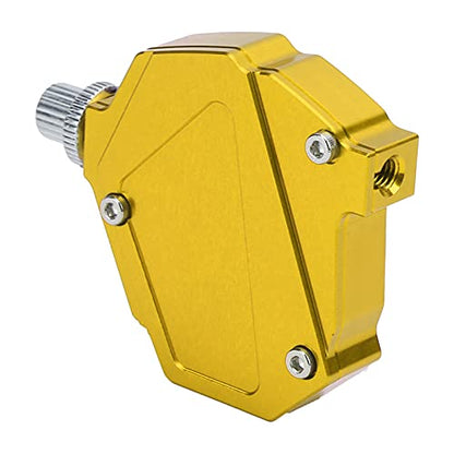 BRRNOO Clutch, Aluminum Alloy Clutch Box Aluminium Alloy Universal Modification Brake for Motorcycles and ATVs (Gold) - color: Gold
