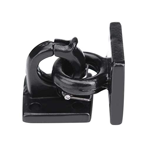 RC Car Trailer Buckle, 2 Pcs Simulation Trailer Tow Lock Shackle Bracket Set for Axial SCX10 CC01 D90 D110 TF2 RC Car