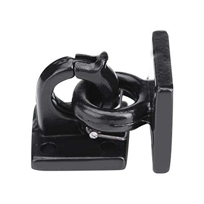 RC Car Trailer Buckle, 2 Pcs Simulation Trailer Tow Lock Shackle Bracket Set for Axial SCX10 CC01 D90 D110 TF2 RC Car