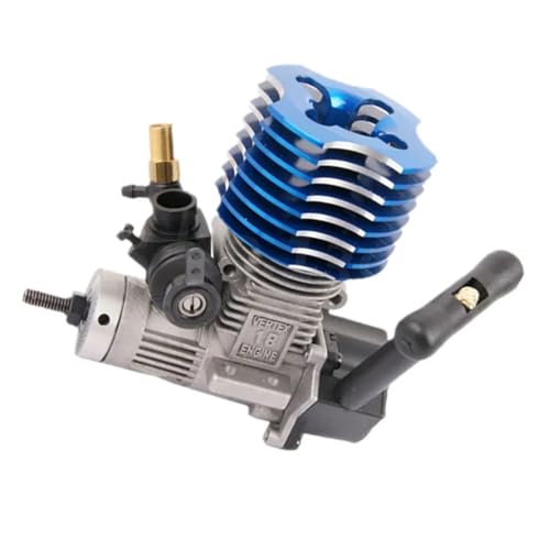 VX 18CXP Vertex 18 Engine Nitro Power 2.74cc with Pull Starter Spark-Plug 02060 Compatible for RC Model Car Buggy 1/10 1/8