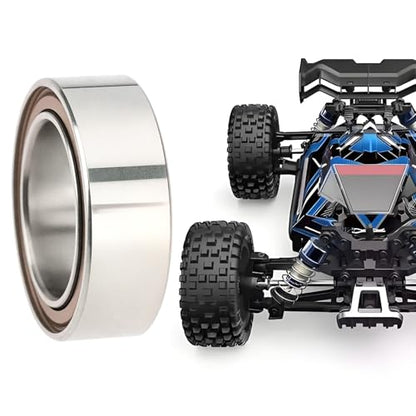 8pcs R168Z RC Car Wheel Bearings 1/4 x 3/8 x 1/8 Compatible with MJX Hyper Go 1/16 H16BM 14301 14302 H14BM H16GT H16DR 16207 16208 16209