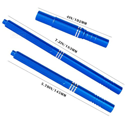 Aluminum RC Center Slider Driveshaft Upgrades Part for 1/10 Kraton 4x4 4S V2 BLX,Outcast 4x4 4S V2 BLX,Center Slider CVD Hops Up,Navy Blue - color: Navy Blue - Parts