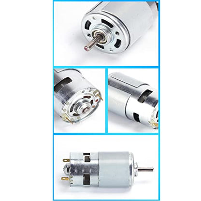 795 Ball Bearing Motor High Torque High Power High Speed Motor DC 12V-24V 11000RPM for RC Boat Toy Model DIY Drive Parts Power Tools - size: 795 DC Motor