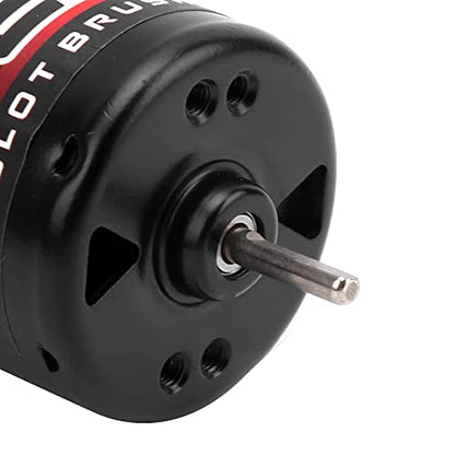 3 - Slot 30T 550 Brushed Motor with 80A ESC Replacement Set, High - Torque RC Crawler Motor for 1/10 & 1/12 Brushed RC Cars, Copper Windings & Double Ball Bearings