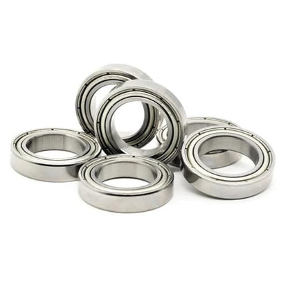 Double Rubber Seal for ZD for MX07 8763 8764 1/7 rc Car Spare Parts Accessories Modified Pieces 12Pcs Steel Ball Bearing Set