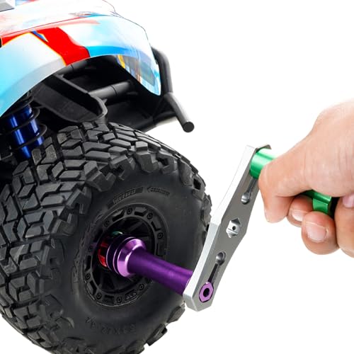 Interchangeable 17mm & 24mm Wheel Hex Nut Socket Sleeve Wrench RC Spanner Repair Tool For 1/6 1/8 1/10 scale RC Car Trucks Crawler Buggy