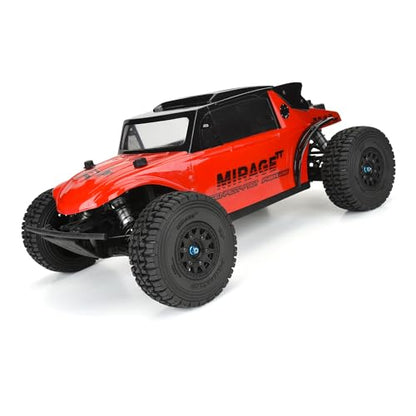 Pro-line Racing Mirage TT 2.2"/3.0" Belted SC Tires Mounted on Raid Black 6x30 Removable Hex 12mm & 14mm Wheels 2 PRO1024811