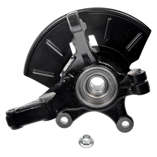 Detroit Axle - Front Right Steering Knuckle CV Axle for Ford Escape | Mazda Tribute Mercury Mariner, Passenger Side CV Axle Shaft Steering Knuckle & Wheel Bearing Hub Replacement - size: 2UX47677/Pair