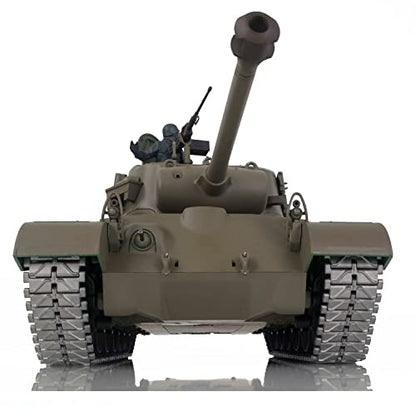 TOUCAN RC HOBBY US in Stock Henglong 1/16 Scale 7.0 Upgraded M26 Pershing RTR RC Tank 3838 Metal Tracks BB Airsoft that Shooting BB Bullets - color: Upgraded