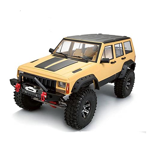 RC Car Hard Body Shell Kit,313mm Wheelbase Cherokee Body Car Shell for 1/10 RC Crawler Axial SCX10 & SCX10 II 90046 90047 TRX4 Kit (White) - color: White