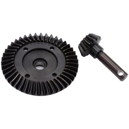 Hot Racing SWRA9433 43t/13t Steel Helical Diff Ring/Pinion Underdrive Gear Set