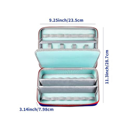 Toy Car Storage Tote with 36 Slots Organizer Case Handheld Carrying Bag Model Car Carrier Portable EVA Material Suitable for Kids
