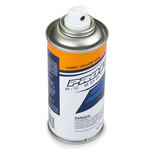 Pro-Line Racing RC Body Spray Paint - Candy Yellow Sun PRO644002