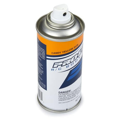 Pro-Line Racing RC Body Spray Paint - Candy Yellow Sun PRO644002