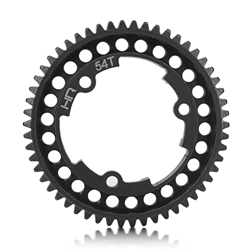 6448 54T 1 Mod Hardened Steel Spur Gear for Traxxas 1/10 E-Revo 2.0 VXL 1/5 X-Maxx Maxx 1/7 XO-1 (54T) - color: 54T