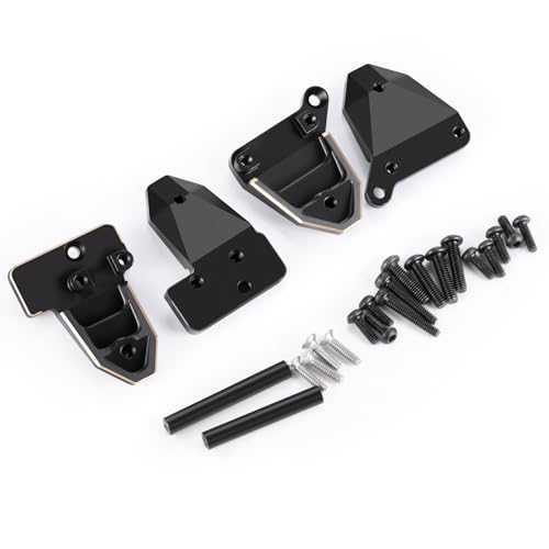 TRX4M Brass Front & Rear Shock Tower Shock Absorbers Mount Bracket | RC Car Shock Towers Mount Compatible with 1/18 TRX4M Defender Bronco RC Crawler Car Upgrades
