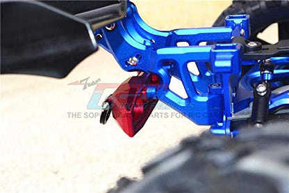 GPM For Traxxas E-Revo 2.0 VXL Brushless (86086-4) Upgrade Parts Aluminum Rear Wing Mount Full Set - 4Pc Set Green